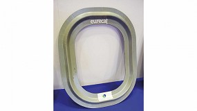 Foto de Eurecat fabrica marcos de ventanas de composite termoplástico para reducir el peso de los aviones