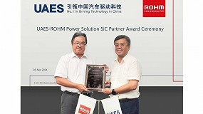 Foto de Röhm, reconocido como proveedor preferente de soluciones de energía de SiC por la UAES