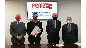 Foto de FEMZ y Anmopyc se unen para impulsar la competitividad del sector metal