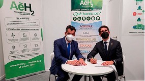 Foto de Fegeca firma un convenio de colaboración con la Asociación Española del Hidrógeno (AeH2)