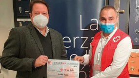 Foto de Agrefema hace un donativo a Cruz Roja para los afectados por el volcán de La Palma