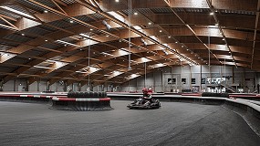 Foto de Ledvance ilumina el circuito de karts cubierto más grande del mundo