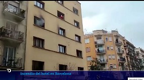 Foto de El último incendio en un hotel en Barcelona donde ha muerto una persona revela falta de seguridad