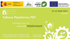 Foto de La Plataforma PEP impartirá sus últimos Talleres Passivhaus Empleaverde en Jaén y Cáceres