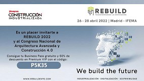 Foto de Construcción Industrializada te invita a visitar Rebuild 2022