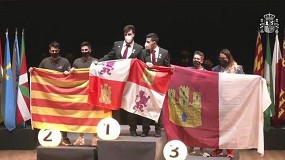 Foto de Castilla y León, Catalunya y Castilla la Mancha, vencedores de la especialidad de mecatrónica en las SpainSkills 2022