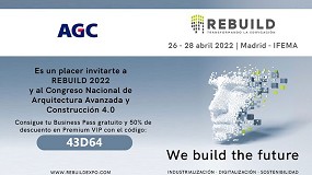 Foto de El fabricante de vidrio plano AGC estará presente en la feria Rebuild 2022