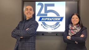 Foto de Entrevista a Oskar y Noelia Santiuste, director general y responsable de Ventas en Supraform respectivamente