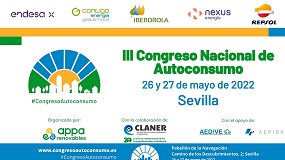 Foto de Más de 300 profesionales se darán cita en el III Congreso Nacional de Autoconsumo en Sevilla