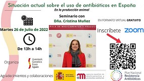 Foto de Encuentro online sobre el uso de antibióticos en España en la producción ganadera