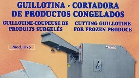 Foto de Guilhotina - cortadora de produtos congelados (catlogo)