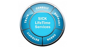Foto de Sick lanza LifeTime Service, un servicio para la transformación digital