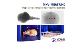Foto de Multiscan Technologies lanza el equipo MXV-MEAT UHD para la inspección de productos cárnicos