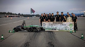 Foto de GreenTeam, el equipo patrocinado por Ceratizit, logra un récord mundial