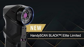 Foto de Creaform presenta nuevo escáner 3D HandySCAN BLACK|Elite Limited