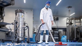 Foto de Los nuevos aspiradores industriales IVM de Kärcher que aspiran polvos inflamables para la industria alimentaria, química y farmacéutica