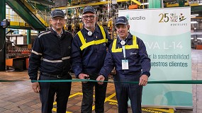 Foto de Verallia celebra el 25 aniversario de su planta de Montblanc y la inauguración de una nueva línea de producción