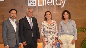 Foto de El Consejero de Administración Local y Digitalización de la Comunidad de Madrid visita el hub tecnológico de Liferay