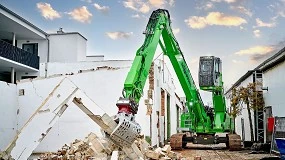 Foto de Sennebogen presenta en Ifat 2024 su nueva excavadora de demolicin 825 E Demolition