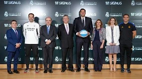 Foto de Signus renueva su colaboracin con la Fundacin Real Madrid por quinto ao consecutivo