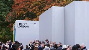 Foto de Hydro entrega fachada em alumínio reciclado à Frieze London 2025