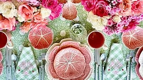 Foto de Bordallo Pinheiro suma un nuevo e impactante color a su colección Repollo: el rosa