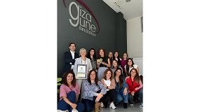 Foto de Gizagune, primera organización del País Vasco en conseguir el Distintivo de Empresa Saludable del ISBL