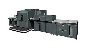 Picture of HP Presents in Labelexpo the new HP Indigo Silver Ink and his capacities of digital impressesion