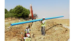 Foto de PVC orientado, una opción sostenible para el transporte de agua potable