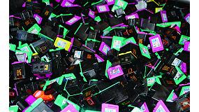 Picture of 75% of the cartridges of ink of HP manufacture with plastic recycled