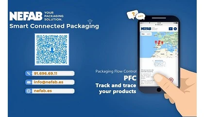 Foto de Nefab Packaging Flow Control, inteligentes y conectados