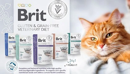 Foto de Brit Veterinary Diet Cat Pouches, ya disponible en Albet Comercial