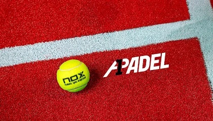 Foto de NOX ser la bola oficial del circuito A1 Padel en las temporadas 2024 y 2025