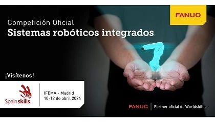 Foto de Fanuc patrocina la competicin de Sistemas Robticos Integrados en SpainSkills 2024