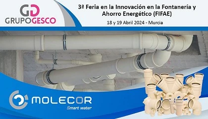 Foto de Molecor acudir a la 3 Feria en la innovacin en la fontanera y ahorro energtico (Fifae)