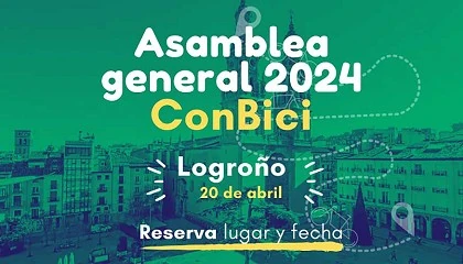 Foto de ConBici celebrará su Asamblea General 2024 del 20 al 21 de abril en Logroño