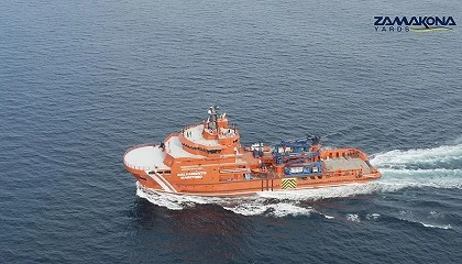 Foto de Astilleros Zamakona entrega el buque Heroinas de Salvora