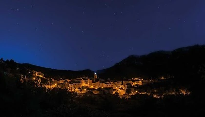 Foto de La Torre de Fontaubella, Tarragona, opta por iluminacin LED PC mbar para preservar la oscuridad de sus cielos nocturnos