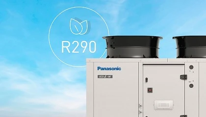 Foto de Panasonic ampla su gama comercial con las bombas de calor reversibles aire-agua ECOi-W Aqua-G Blue