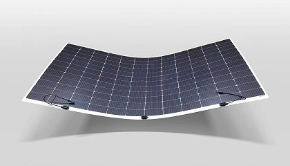 Foto de Módulos fotovoltaicos flexibles