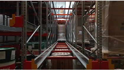 Foto de AR Racking moderniza el almacén de Alpe Blue en Galicia con un sistema shuttle de alta eficiencia