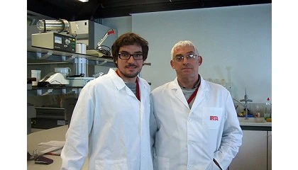 Foto de Entrevista a Christian Larrigaudire y Jordi Gin, investigadores del Subprograma de Fisiologa y Tecnologa Poscosecha del IRTA
