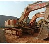 excavadora de cadenas Foto