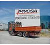 Camion con grua hidraulica Foto