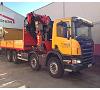 Camión Grúa Palfinger Pk85002 Scania P380 Foto