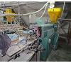 Line of extrusion of profiles P.V.C. VOLCAN Of 60 mm. Foto