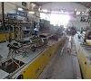 Line of extrusion of profiles P.V.C extruder COVEX 70 mm. Foto