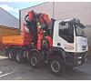 Camion grua Tractora GRUA PALFINGER PK 100002 IVECO Trakker 2008 Foto