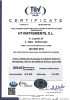 Certificado de calidad ISO9001:2015 válidez hasta el 2021
