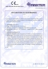 Dinamika -Bisagra para puertas - Declaration of performance CE – Ref. Ist. Giordano - A8014.11